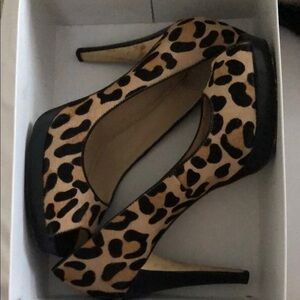 Leopard Print Women's Heels (CALVIN KLEIN)